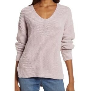 Madewell Ridgeton Sweater- Pale Lilac